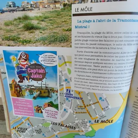 アパート Paisible A 100m De La Du Mole *